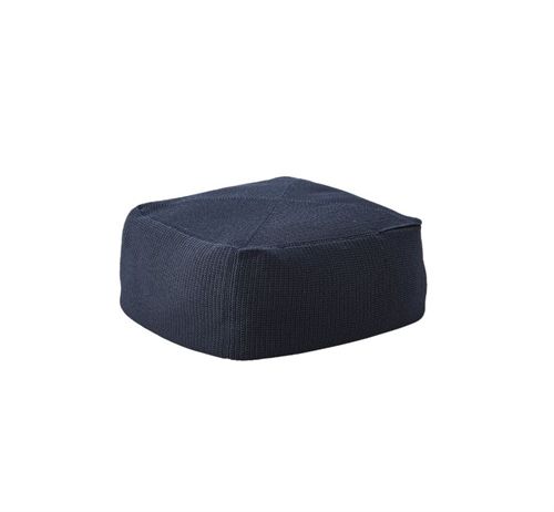Cane-line Outdoor Divine Fodskammel 55x55 cm - Midnight Blue