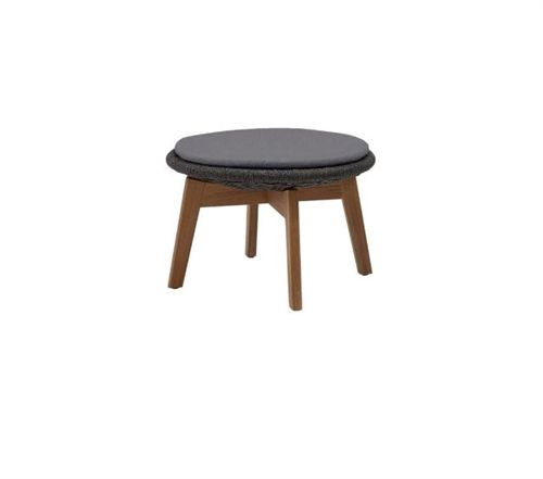 Cane-line Outdoor Peacock hynde til fodskammel/sidebord - Grey Farvekode: YSN95