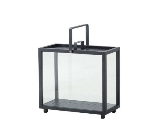 Cane-line Outdoor Lighthouse Lanterne Rektangulær H: 42 cm - Lava Grey