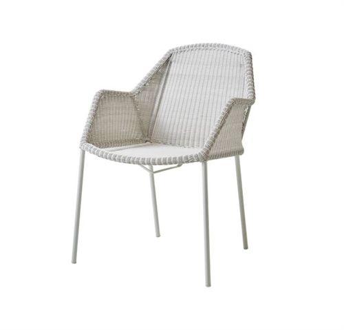 Cane-line Outdoor Breeze Stol  - White Grey