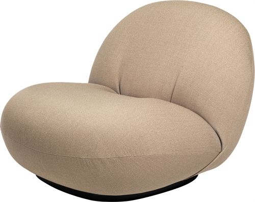 GUBI Pacha Lounge Chair - Pearl gold/Kvadrat Vidar 333