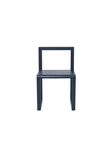 Ferm Living Little Architect Chair H: 51 cm - Dark Blue