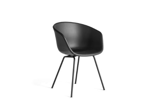 HAY AAC 27 About A Chair  - Black Powder Coated Steel/Sense Black