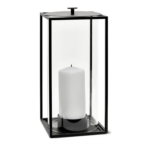 Audo Copenhagen Kubus Light'in Lanterne Medium H: 24 cm - Sort