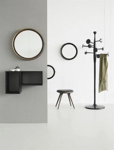 Mater Low Stool H: 47 cm - Grålakeret Eg