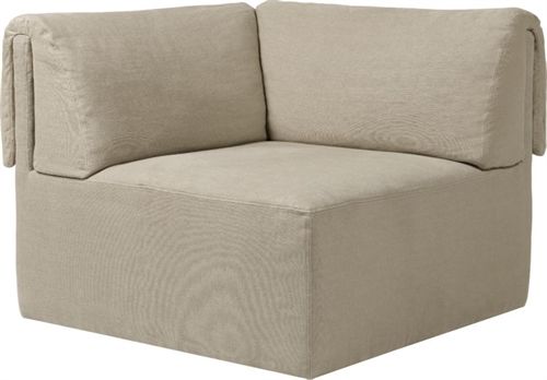 GUBI Wonder sofa module 95 x 95 cm corner - Stof Bel-Lino