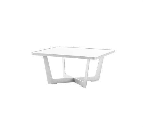 Cane-line Outdoor Time-out Sofabord 71x71 cm - White