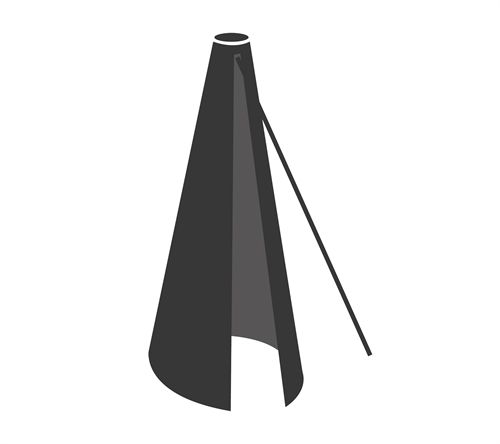 Cane-line Outdoor Cover 18 til Hyde Parasol 300x400 cm - Black