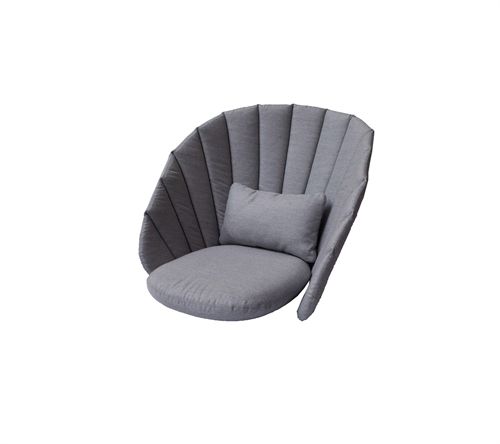Cane-line Outdoor Hyndesæt til Peacock Loungestol 44x58 cm - Grey Natté Farvekode: YS95