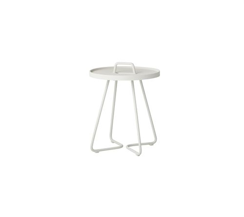 Cane-line Outdoor On-The-Move Sidebord ekstra lille - White