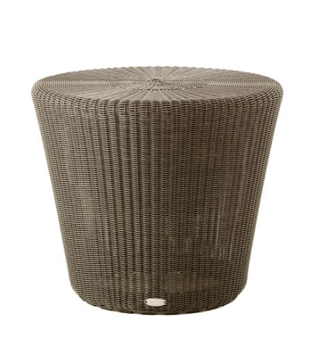Cane-line Outdoor Kingston Taburet Ø: 46 cm - Mocca