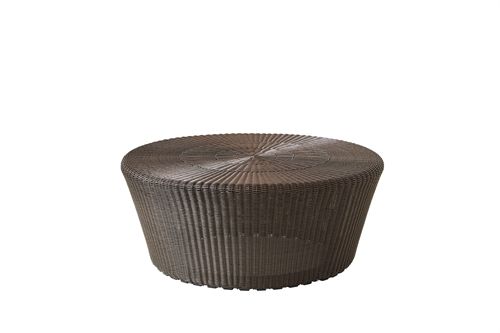Cane-line Outdoor Kingston skammel/sidebord, stor - Mocca
