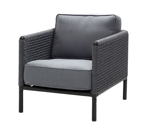 Cane-line Outdoor Encore Loungestol  - Lava Grey