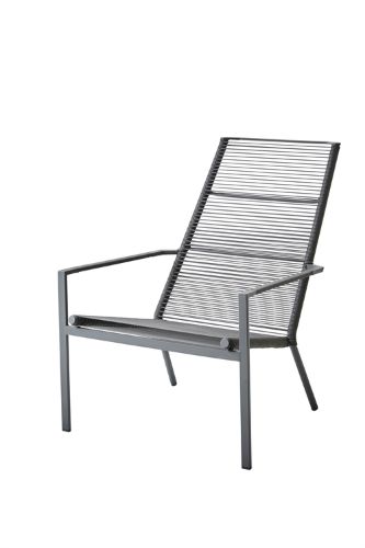 Cane-line Outdoor Edge Highback Stol  - Anthracite