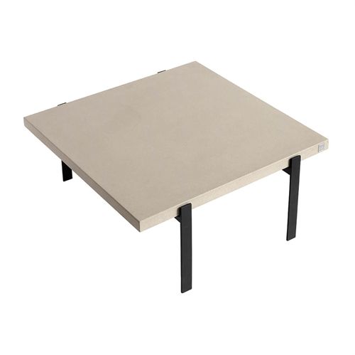 Muubs Sofabord Rush 80x80 cm - Rockstone/Jern