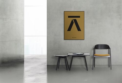 Andersen Furniture C2 Sofabord Ø: 50 cm - Sort Eg