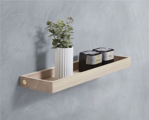 Andersen Furniture Shelf 11 - 44x12x3,5 cm - Oak Lacquer