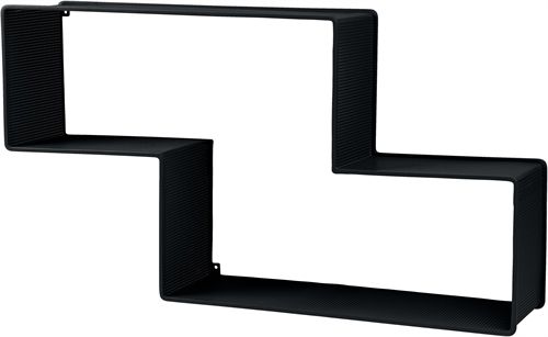 GUBI Dédal Shelf 89x48,5x19,5 cm - Soft Black Semi Matt