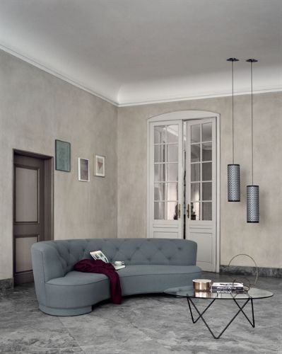 GUBI Pedrera Coffe Table 106x86x38 cm - Black Semi Matt Base