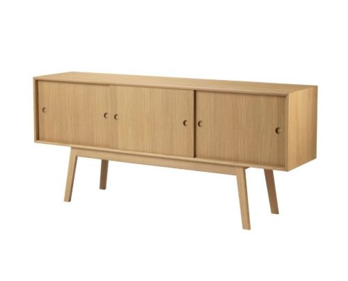 FDB Møbler A85 Foersom & Hiort-Lorenzen skænk Butler L:156,8 cm - Eg mat lak 