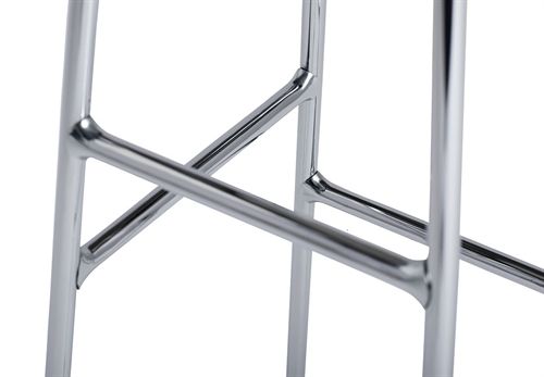 Hay Cornet Bar Stool Low H: 65 cm - Chromed Steel / Oiled Oak 