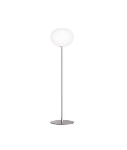 Flos Glo-Ball Floor 1 H: 135 cm - Sølv