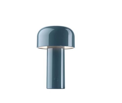 FLOS Bellhop Battery Bordlampe H: 21 cm - Grå/blå