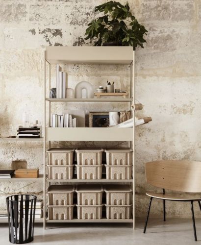 Ferm Living Punctual Shelf Box 40x89,6 cm - Cashmere