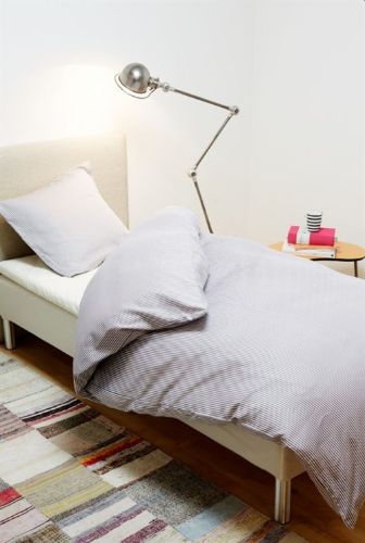 CPH Living Dobbeltsengetøj NØRREBRO 200x220 / 60x63 cm - Lysegrå