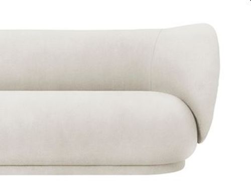 Ferm Living Rico 4 Personers Sofa Brushed L: 260 cm - Off White