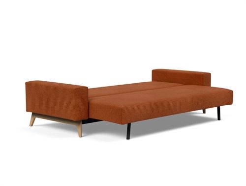 Innovation Living Idun Sovesofa L: 242 cm - Eg/Corduroy Burnt Orange