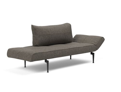 Innovation Living Zeal Laser Daybed 72x178 cm - Mat Sort/Flashtex Dark Grey