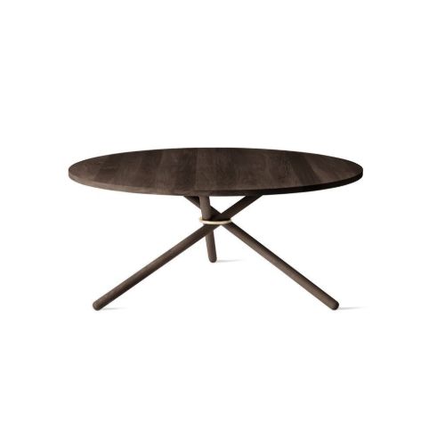 Eberhart Furniture Edda Coffee Table Ø: 105 cm - Dark Oak