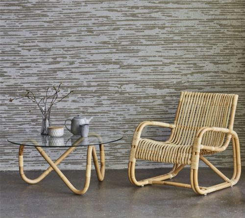 Cane-line Indoor Wave Sofabord 74x65x40 cm - Natural Rattan