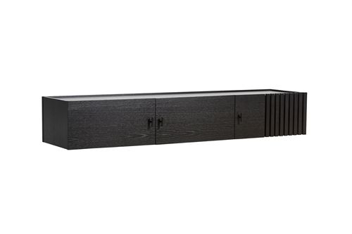 Woud Array Wall Mounted Sideboard L: 150 cm - Black