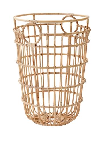 Cane-line Indoor Carry Me Kurv Høj H: 66 cm - Natural Rattan