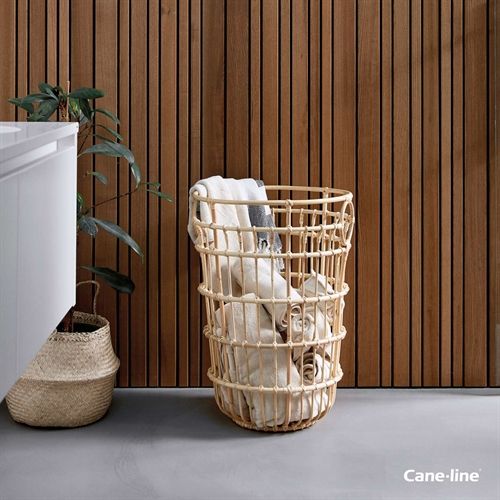 Cane-line Indoor Carry Me Kurv Høj H: 66 cm - Natural Rattan