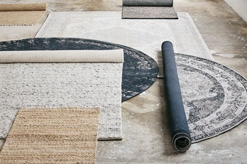 Nordal Pearl Woven Carpet 160x240 cm - Sand/Beige