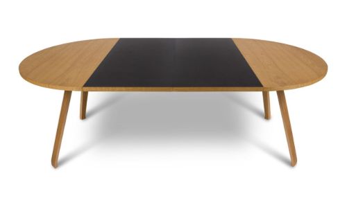 Bent Hansen Primum Spisebord m. Udtræk Ø: 120 cm - Eg/Eg Ben