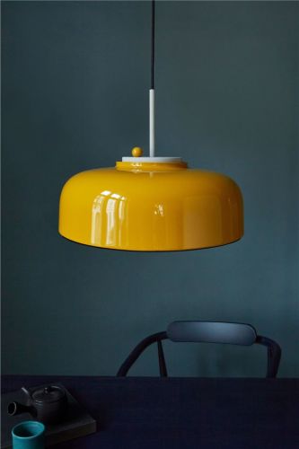 Please Wait To Be Seated Podgy Pendant Ø: 42 cm - Tumeric Yellow/Tumeric Yellow