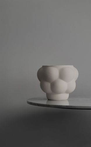 Louise Roe Balloon Bowl #05 H: 22 cm - Ink Black