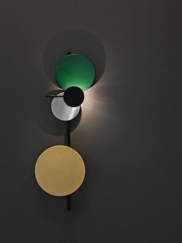 Please Wait to be Seated Planet Lamp L: 98 cm - Cedar Green