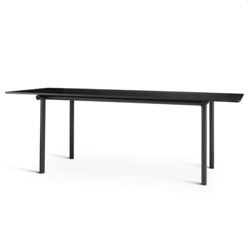 Please Wait to be Seated Tubby Tube Table 270x90 cm - Black/Black