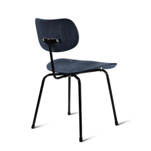Please Wait To Be Seated Eiermann SE68 Dining Chair SH: 46 cm - Black/Black