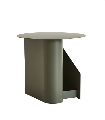 Woud Sentrum Side Table H: 36 cm - Dusty Green