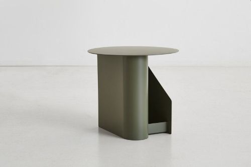 Woud Sentrum Side Table H: 36 cm - Dusty Green