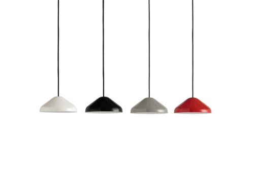 HAY Pao Steel Pendant 230 Ø: 23 cm - Soft Black