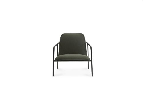 Normann Copenhagen Pad Loungestol Lav - Sort stål / Synergy LDS 41
