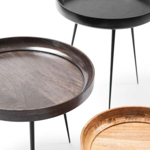Mater Bowl Table Medium Ø: 46 cm - Natural