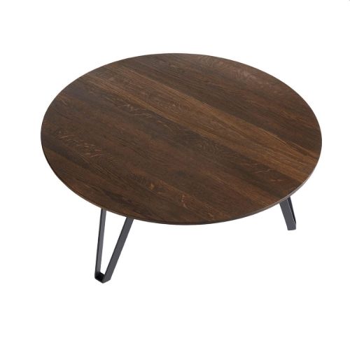 Muubs Sofabord Space Ø: 90 cm - Røget Eg